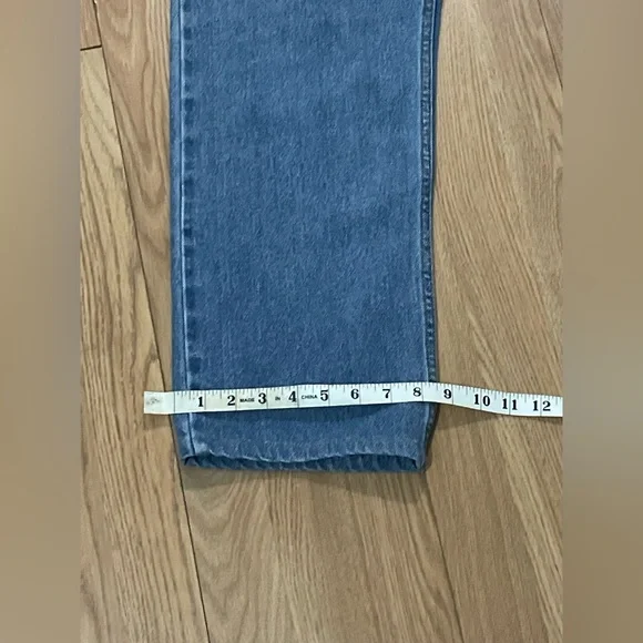 Levi’s 505 Men’s Straight Leg Jeans 34x30 (34x26) Blue Medium Classic Western - Picture 10 of 14